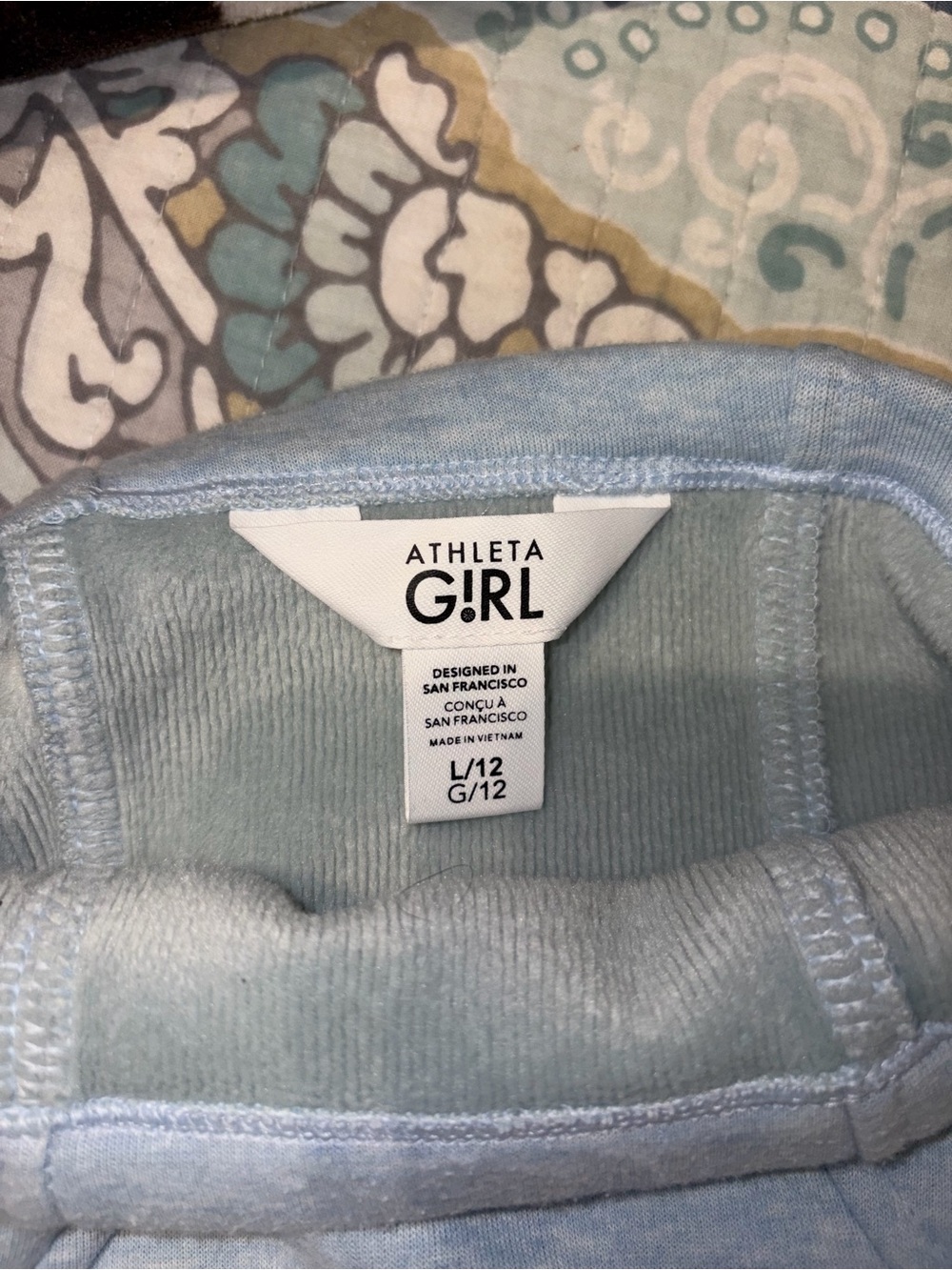 Athleta Girl Light Blue Hoodie - Athleta GIRL